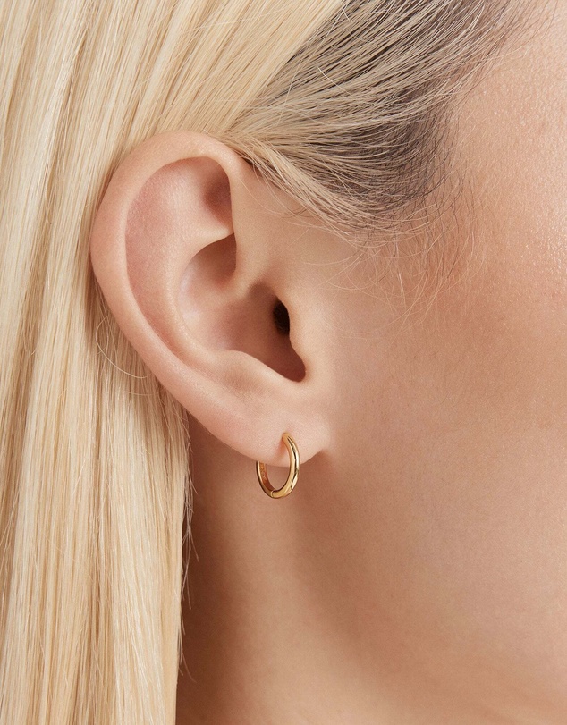 MIMCO - Purete Charm Hoop Earrings