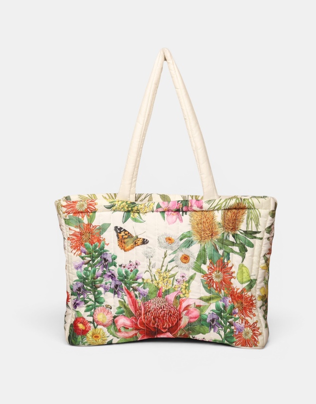 La La Land - Quilted Comforter Bag Botanical Blooms