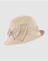Max Alexander - Summer Beige Cloche Hat