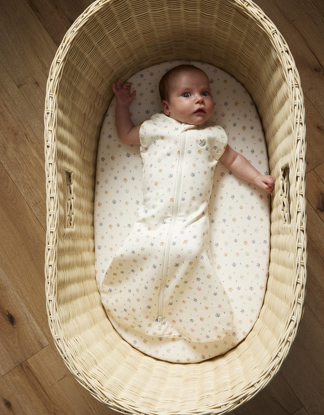 Grow Kindly - Swaddle Sleeping Bag in Rainbow Dreaming - 1 TOG