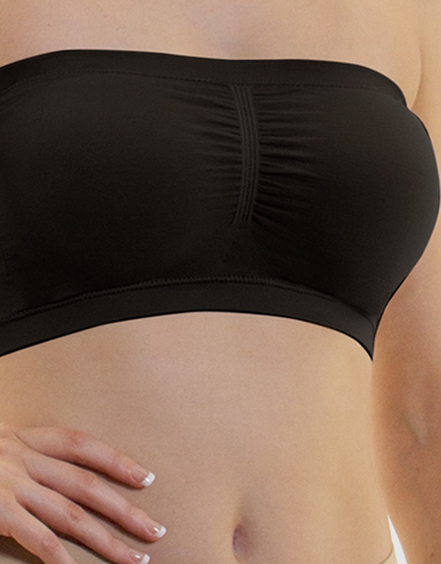B Free Intimate Apparel - Strapless Bandeau Bra (A-B-C-D-DD) Cup