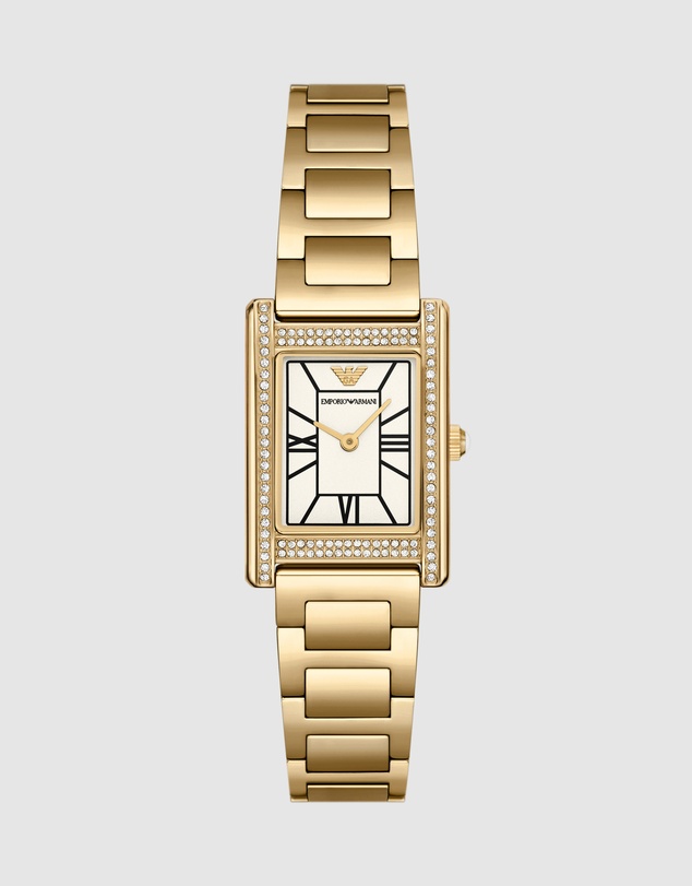 Emporio Armani - Gold Tone Analogue Watch