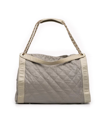 Pre-Loved by Azura Reborn - Pre-Loved Quilted Lambskin In The Mix Tote