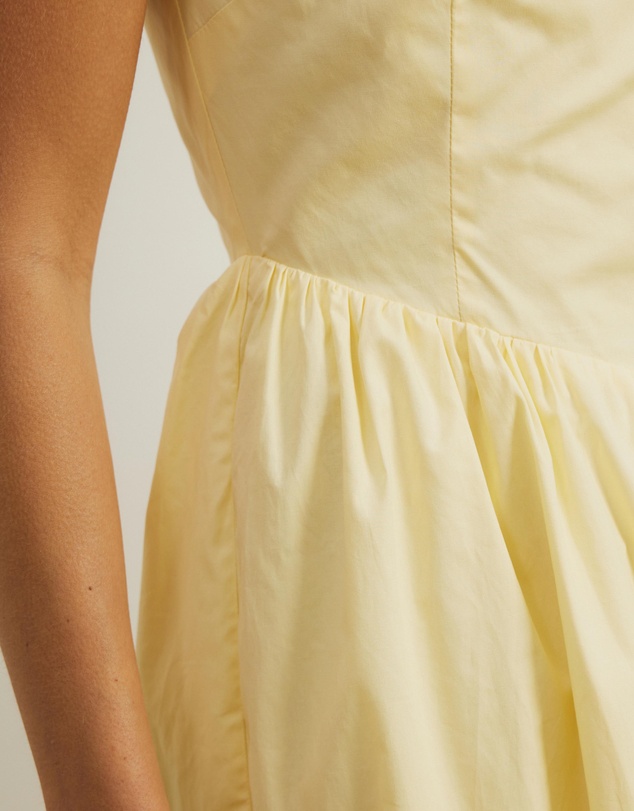 Atmos&Here - Dani One Shoulder Poplin Maxi Dress