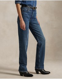 Polo Ralph Lauren - High-Rise Straight Jeans - ICONIC EXCLUSIVE