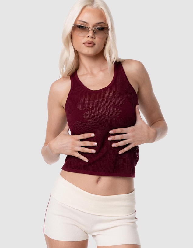 JGR & STN - Vera Crochet Tank