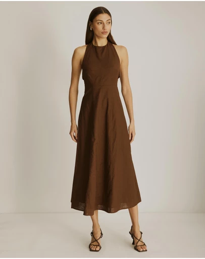Atmos&Here - Lucy Halter Midi Dress