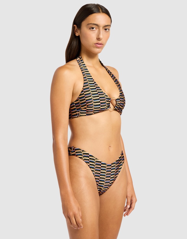 JETS - Urban Geo High Leg Bikini Bottom