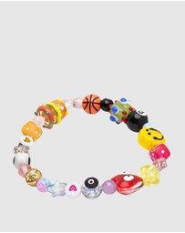 Nialaya Jewellery - Happy Life Beaded Bracelet