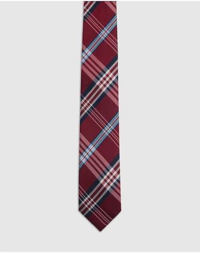 Oxford - Fenton Check Silk 7Cm Tie