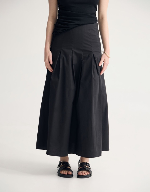 Oxford - Jess Cotton Maxi Skirt