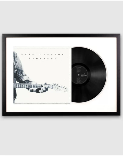 iWorld - Framed Eric Clapton Slowhand 35th Anniversary Vinyl Album Art