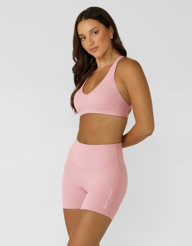 Lorna Jane - Lotus No Chafe Phone Pocket 12cm Bike Shorts