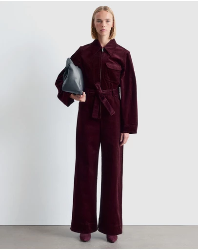 & Other Stories - Belted Corduroy Jumpsuit