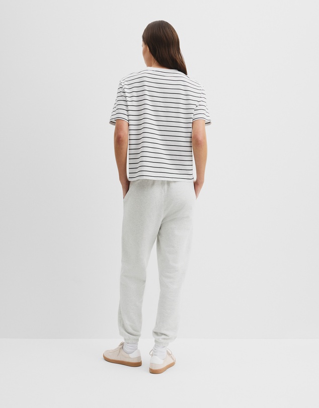 Country Road - Australian Cotton Cr Logo Stripe T-shirt
