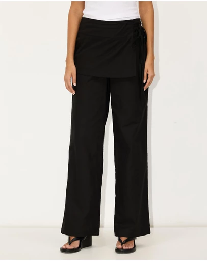 Dazie - Overcast Linen Blend Pants