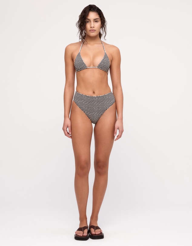 Zulu & Zephyr - Reversible Tie Triangle Top