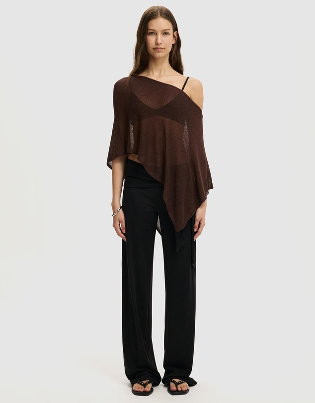 Cotton On - Sheer Knit Poncho