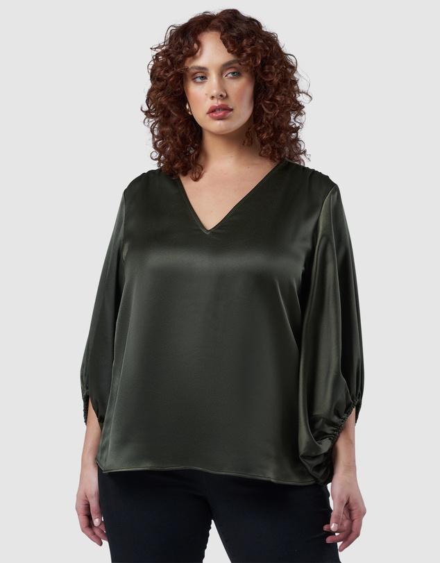 Pink Dusk by Curve Project - Lover Boy Blouse