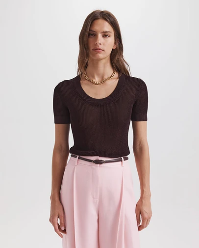 SABA - Zala Scoop Neck Tee