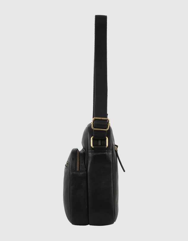 Pierre Cardin - Leather Cross-Body Organiser Bag