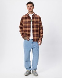 S Double - Pass Flannel Overshirt