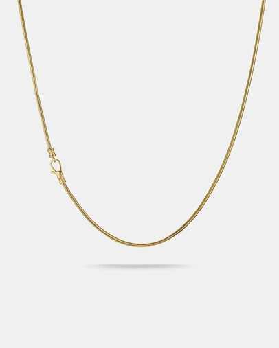 THOMAS SABO - Gold-Tone Stainless Steel Snake Chain Necklace 2mm