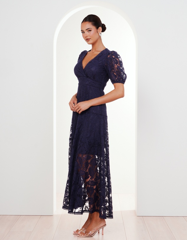 Pilgrim - Everett Puff Sleeve Maxi