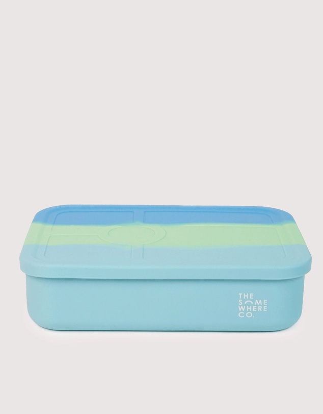 The Somewhere Co - Peppermint Large Silicone Bento Lunch Box