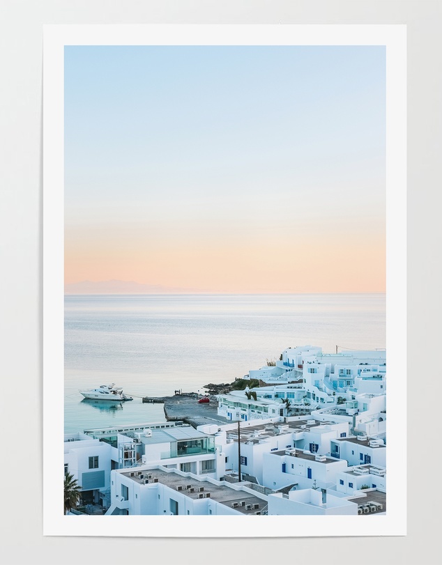 LEGGERA - Ethereal Island Sunset Print