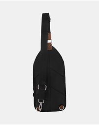 Pierre Cardin - Pierre Cardin Nylon Anti-Theft Cross Body Bag