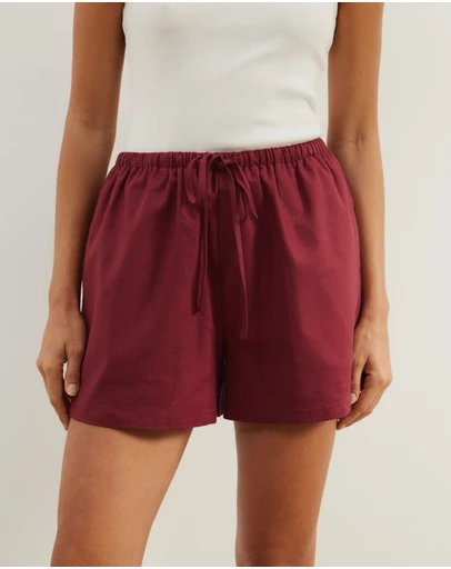 Atmos&Here - Paradise Linen Blend Shorts