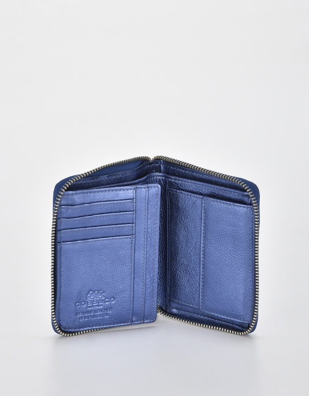 Cobb & Co - Callisto RFID Metallic Leather Ladies Wallet