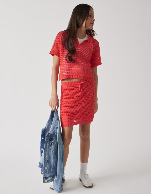 Decjuba Kids - Lucy Crochet Skirt - Kids-Teens