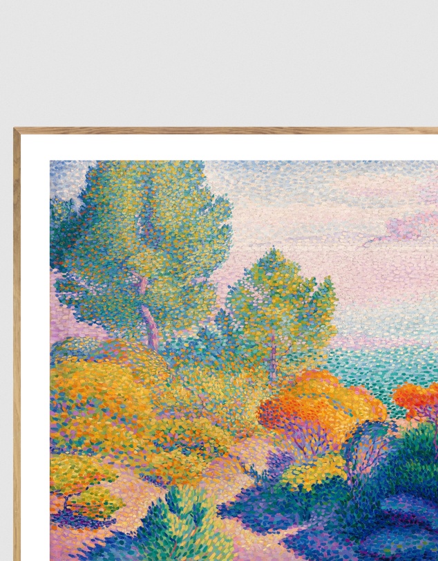 Inka Arthouse - Two Women by the Shore by Henri-Edmond Cross Art Print