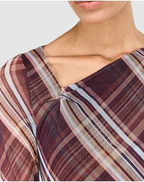 Staple the Label - Arles Mesh Midi Dress