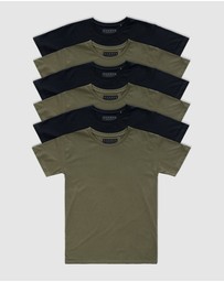 Xander - 6-Pack Blanc Tee
