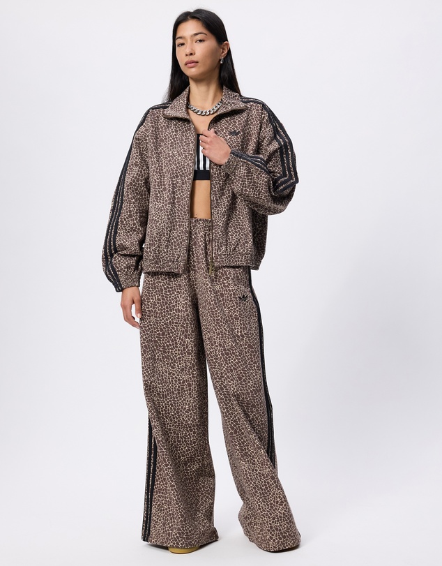 adidas Originals - Firebird Oversized Allover Print Denim Pants