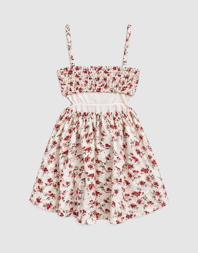 Bardot Junior - Zarela Rosette Print Dress - Kids-Teens