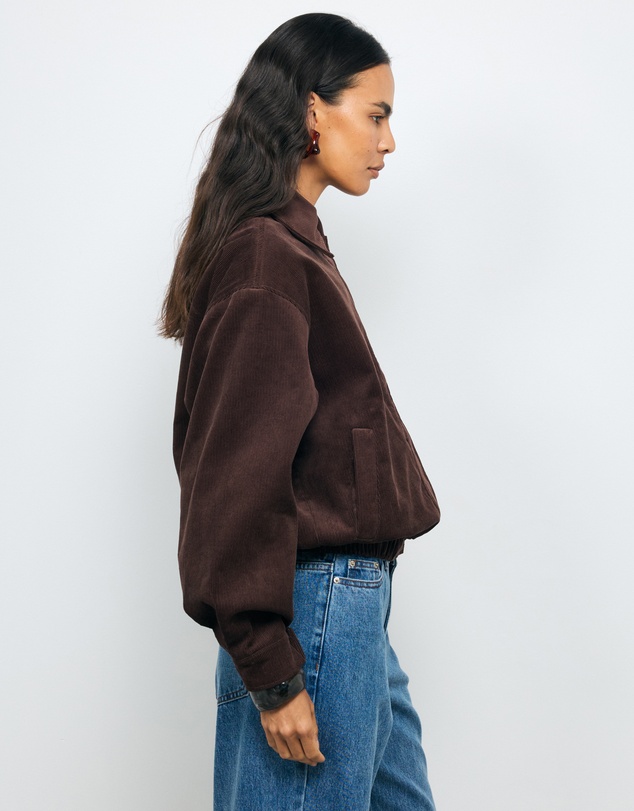 AERE - Nara Corduroy Bomber Jacket