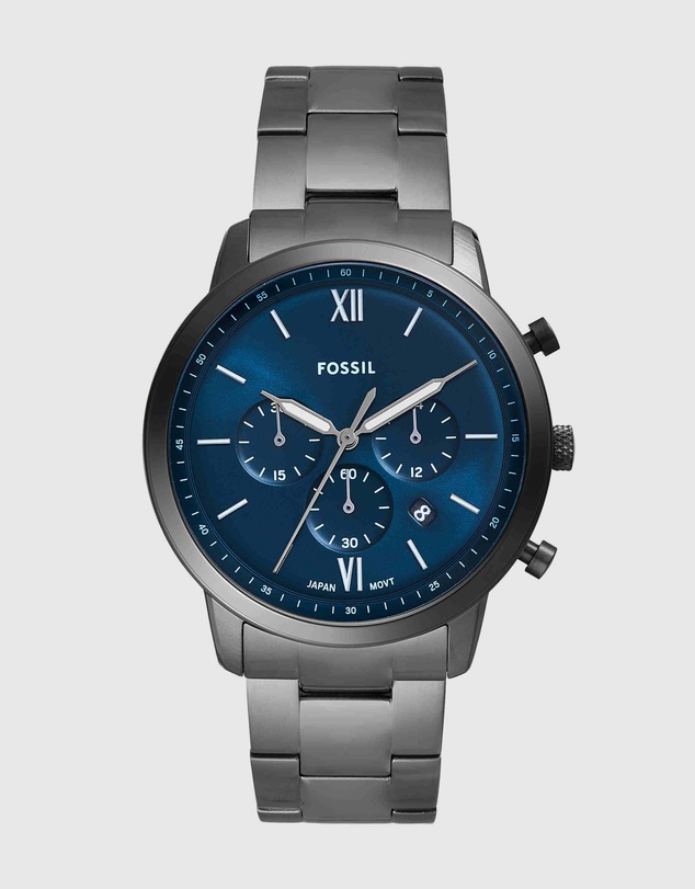 Fossil - Neutra Gun-Metal Chronograph Watch