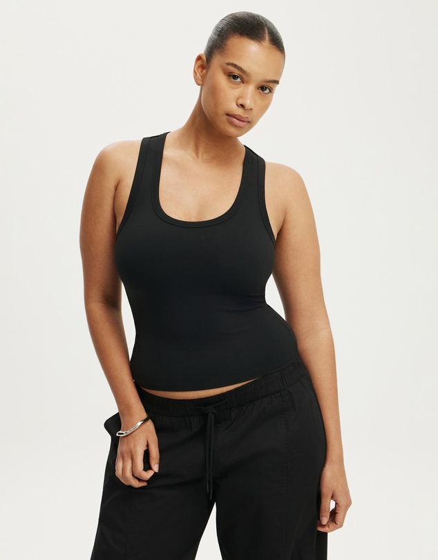 Cotton On - Hold Me Scoop Neck Racerback Tank