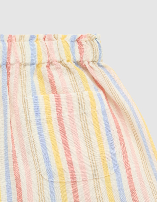 Purebaby - Linen Blend Shorts -Kids-Babies
