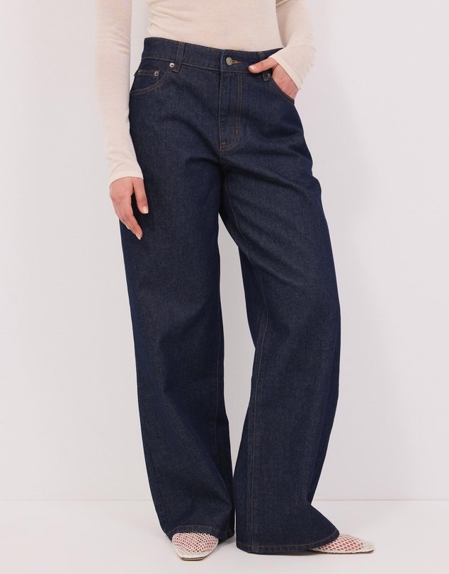 Calli - Tyla Mid Rise Baggy Jeans