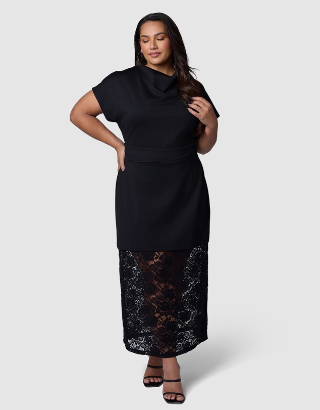 Sunday In The City - Rebel Lace Maxi Dress