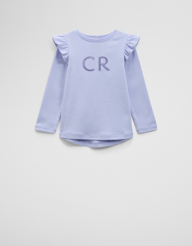 Country Road - Long Sleeve Logo Frill T-shirt