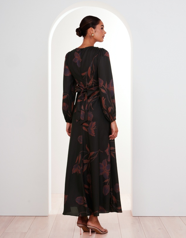 Pilgrim - Cher Wrap Front Maxi Dress