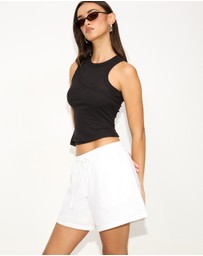 Dazie - Pier Linen Blend Shorts