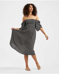 Ripe Maternity - Emmy Shirred Dress