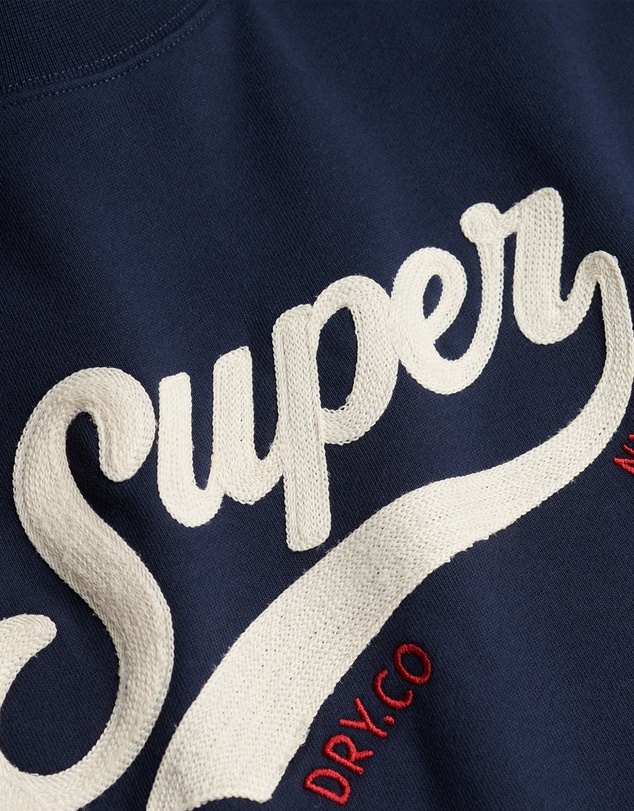 Superdry - Varsity Script Loose Crew